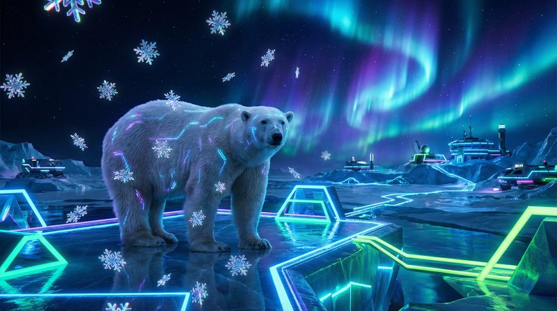 小马拉大车北极熊视频