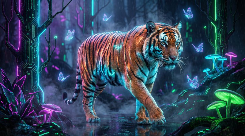 小马拉大车老虎视频